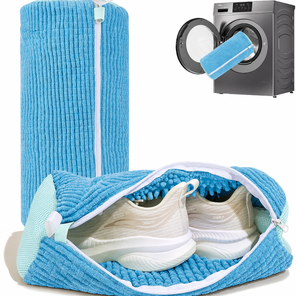 Hot Sale 50% OFF👟2-in-1 Shoe & Laundry Wash Bag👔