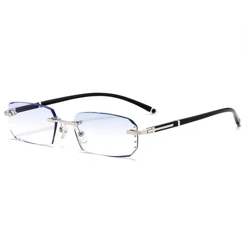 ❤️🔥Metal frameless trimmed high-end reading glasses👓️,imported materials,Limited-time sale 50% Off