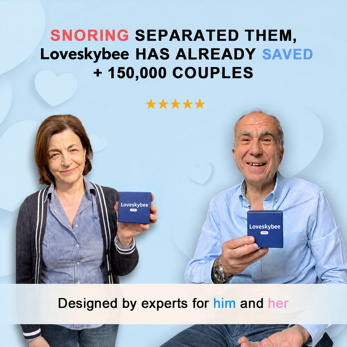 Loveskybee™ Professional intelligent anti-snoring device