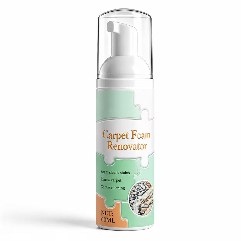 🔥Limited Time Promotion 50% OFF🔥Waterless Carpet Foam Stain Remover with Towel