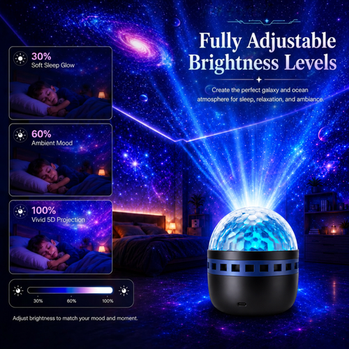 🔥Last Day 50% OFF🎁 - 360° Smart Holographic Starry Sky Projector (HD Smart Dynamic)