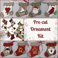 Mini Stocking Ornament Kit