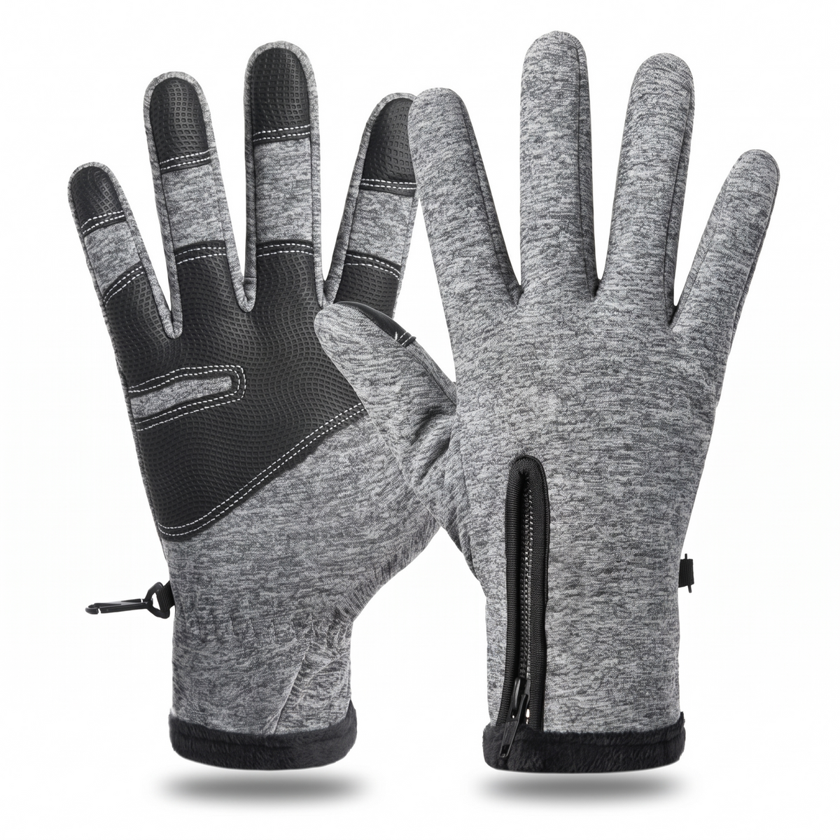 Winter Flip-Top Touchscreen Gloves – Warm, Windproof & Water-Resistant