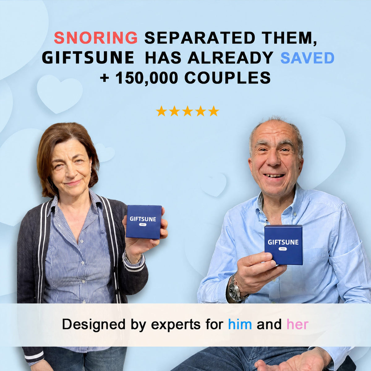 Loveskybee™  Professional intelligent anti-snoring device