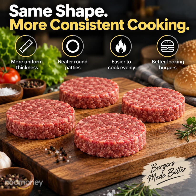 🍔 EasyPress Hamburger Patty Maker