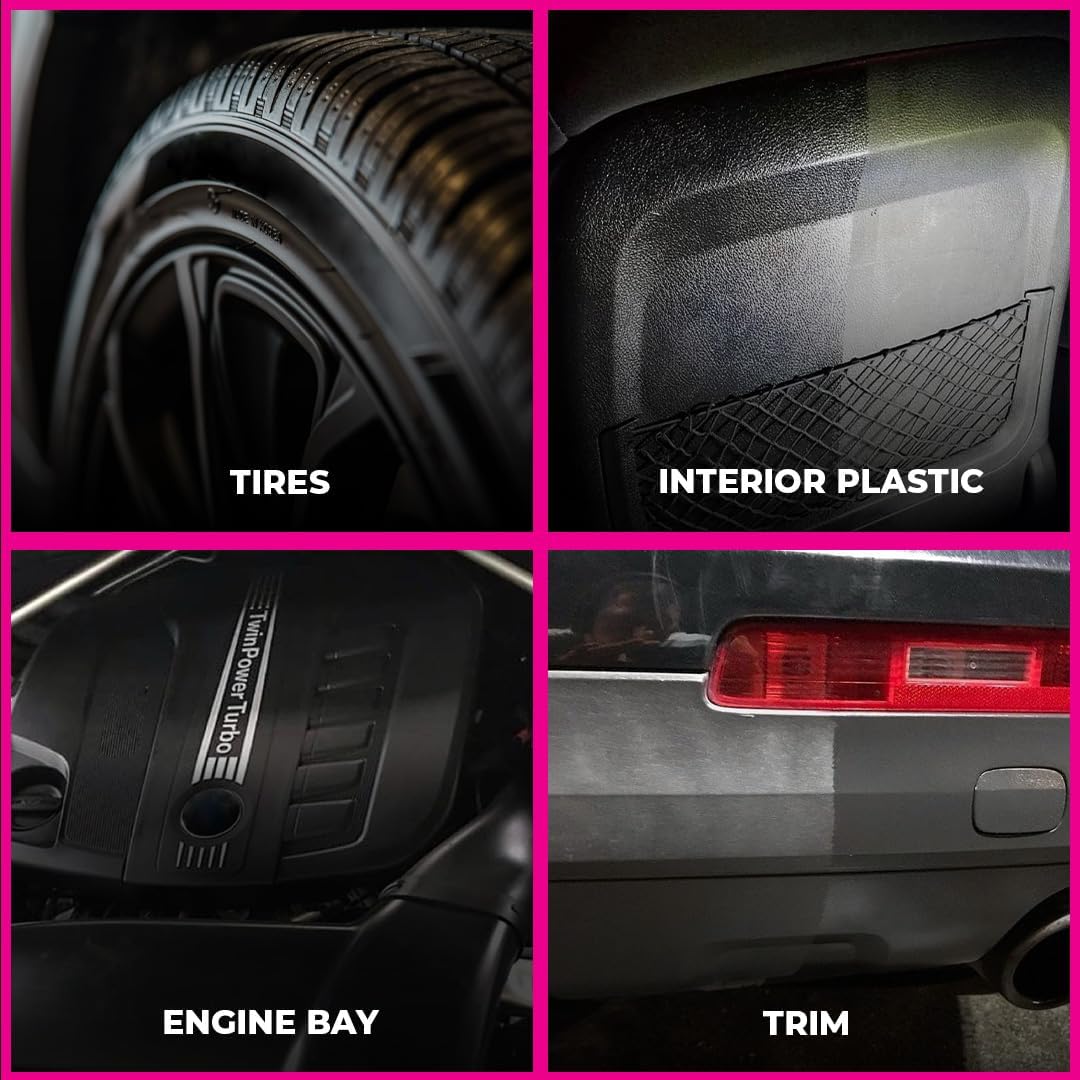 Ultimate Plastic & Tire Restorer — Bring the Showroom Shine Back!