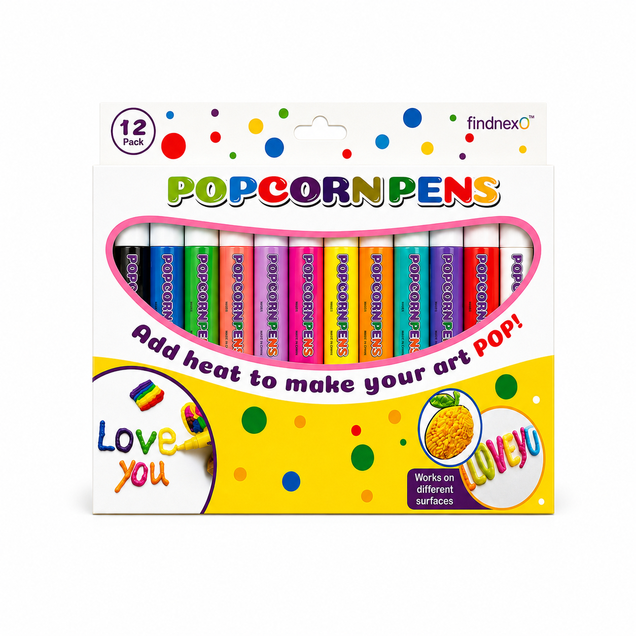 Loveskybee™ 3D Relief Art Pen – Turn Flat Drawings Into Touchable 3D Art