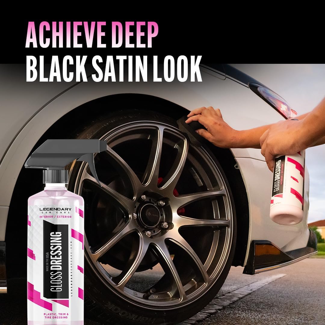 Ultimate Plastic & Tire Restorer — Bring the Showroom Shine Back!