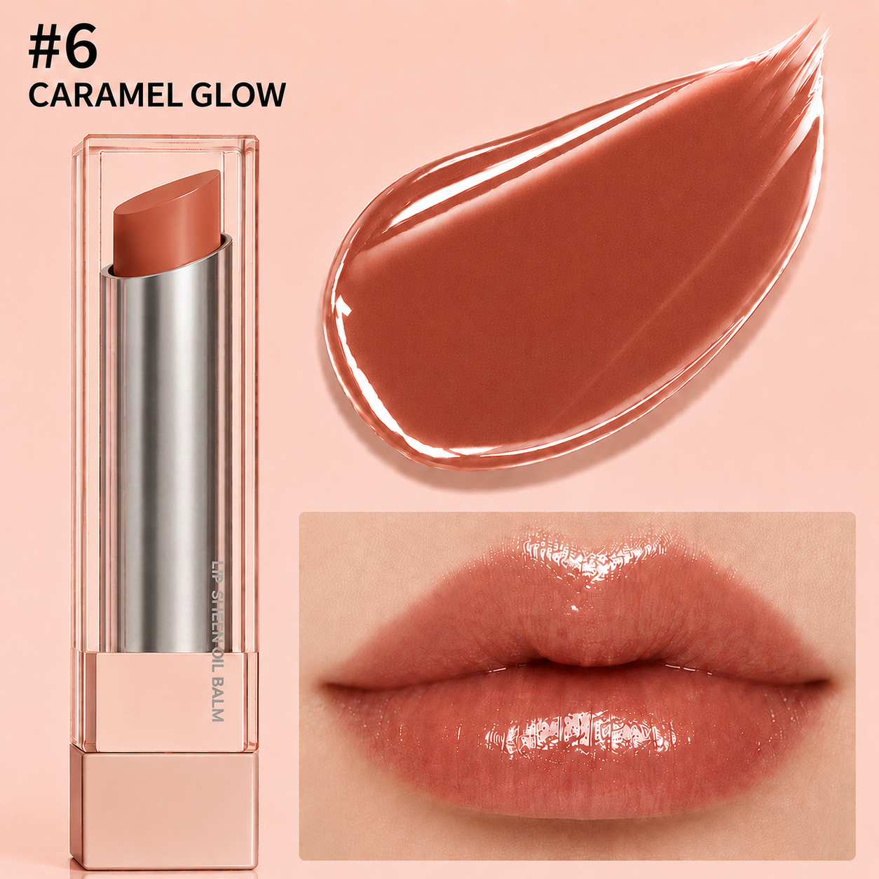 🔥Last Day Buy 1 Get 1 Free|Tidypap GLOW VEIL LIP SHEEN OIL BALM
