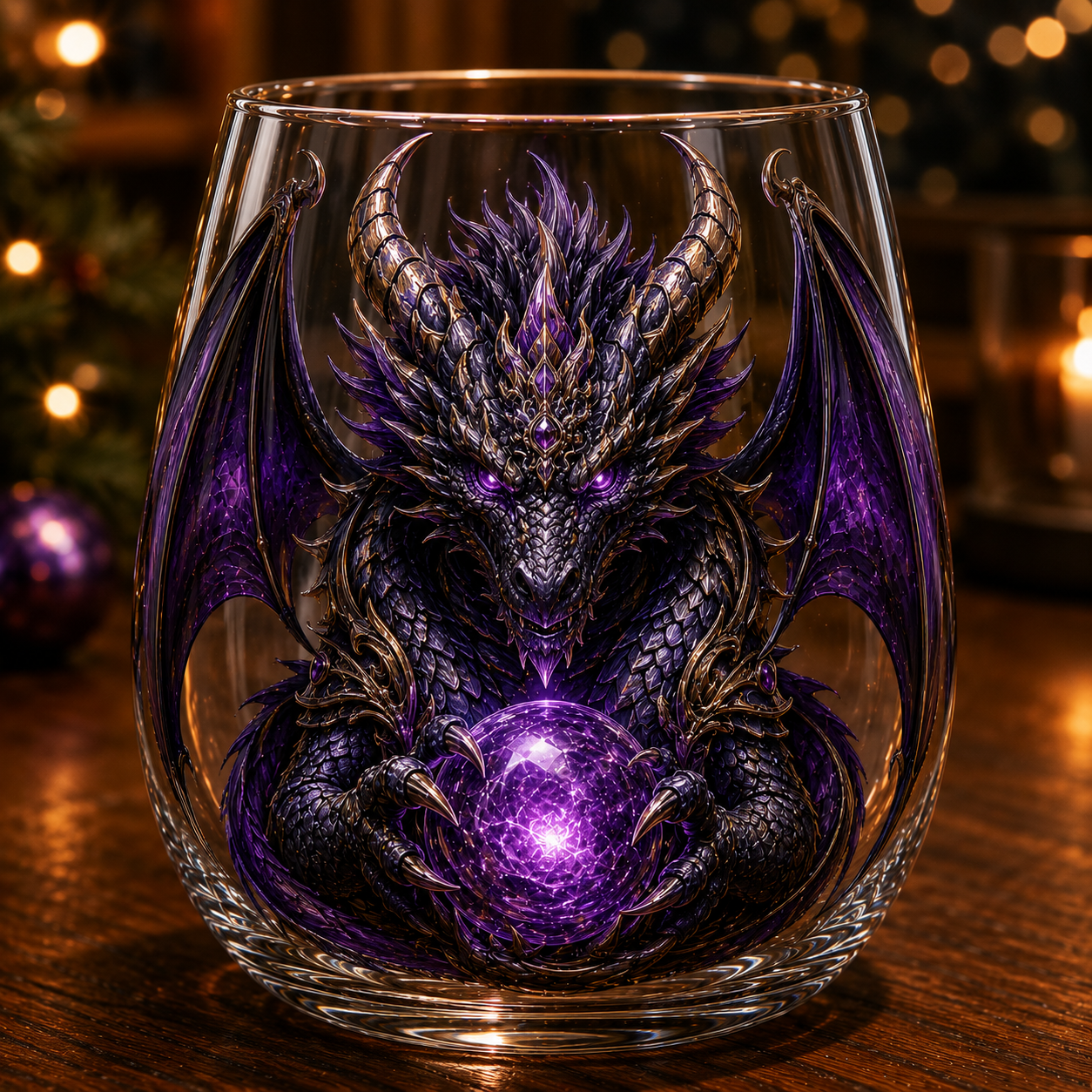 🐉✨ 3D Mythic Dragon Glass Art Cup | Luxury Raised Fantasy Glassware for Whiskey, Home Bar Decor & Legendary Gifts 🎁