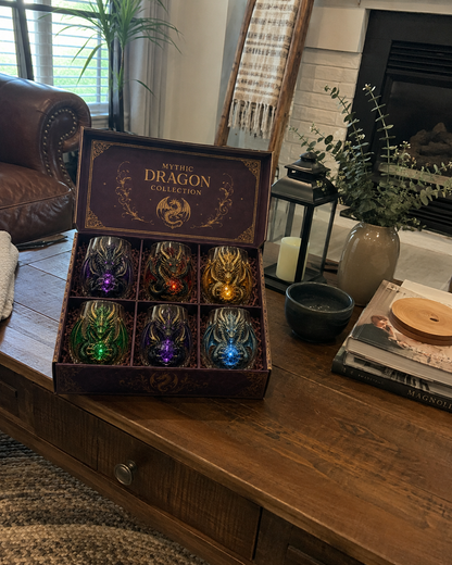 🐉✨ 3D Mythic Dragon Glass Art Cup | Luxury Raised Fantasy Glassware for Whiskey, Home Bar Decor & Legendary Gifts 🎁