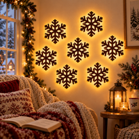 7 snowflakes