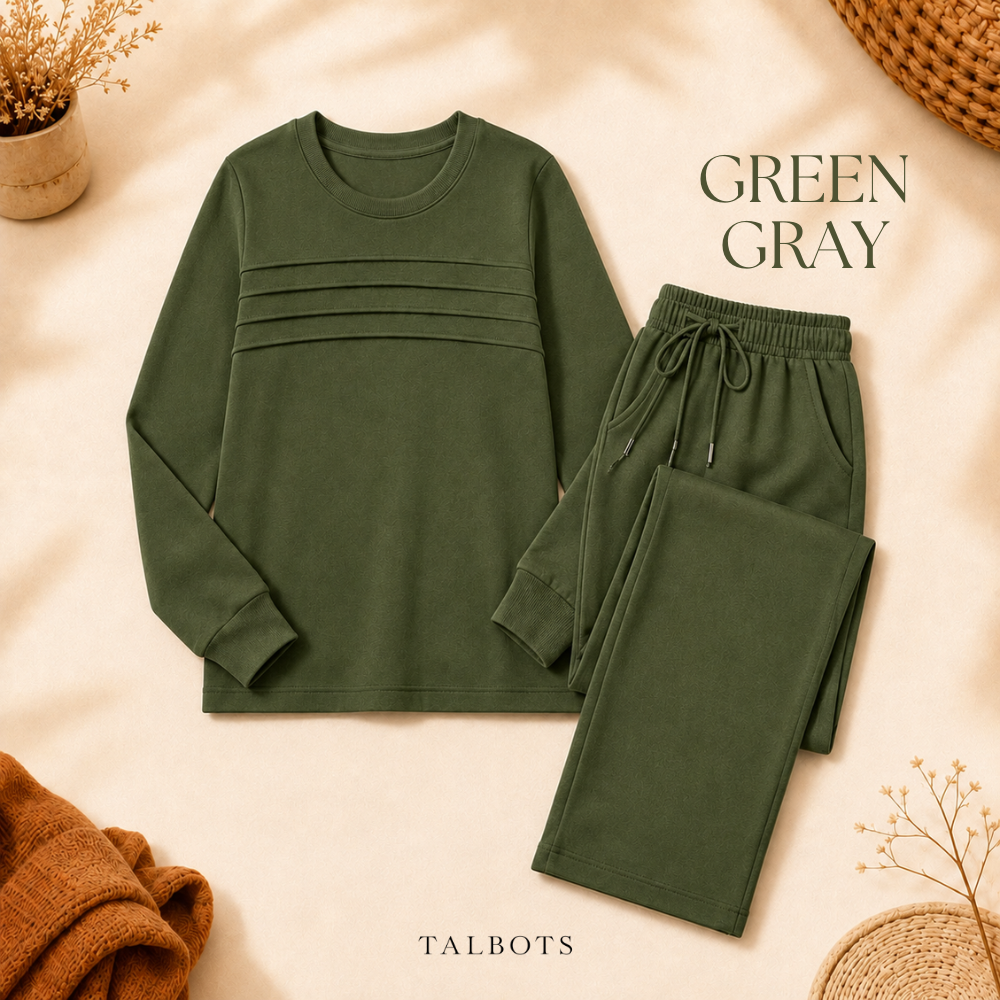 🔥 LAST DAY BLACK FRIDAY — 50% OFF ✨TALBOTS Women’s Crew Neck Lounge Set