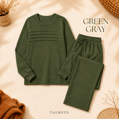 🔥 LAST DAY BLACK FRIDAY — 50% OFF ✨TALBOTS Women’s Crew Neck Lounge Set