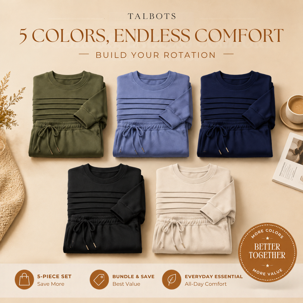 🔥 LAST DAY BLACK FRIDAY — 50% OFF ✨TALBOTS Women’s Crew Neck Lounge Set