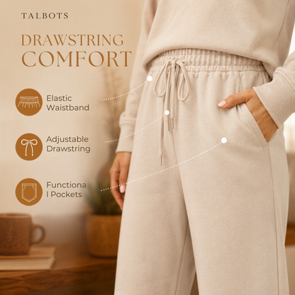 🔥 LAST DAY BLACK FRIDAY — 50% OFF ✨TALBOTS Women’s Crew Neck Lounge Set