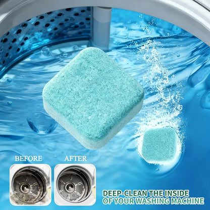 🔥 Powerful Washer Deep Cleaner Tablets – Eliminate Hidden Bacteria & Bad Smells Fast