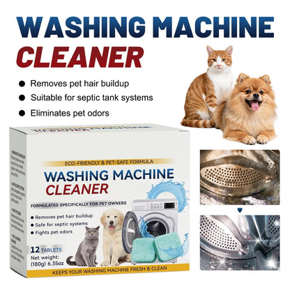 🔥 Powerful Washer Deep Cleaner Tablets – Eliminate Hidden Bacteria & Bad Smells Fast