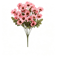 5 bunches of autumn pink