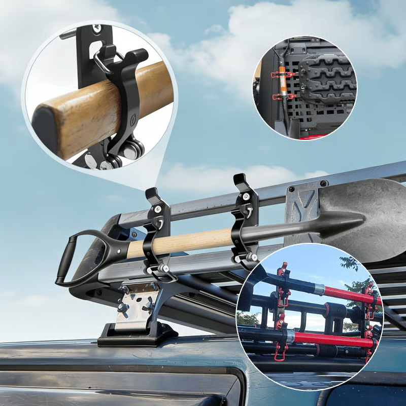 🛻Heavy Duty Zinc Alloy Shovel Mount
