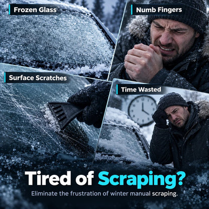 Electromagnetic Molecular Interference Antifreeze Snow Removal Instrument for Vehicles