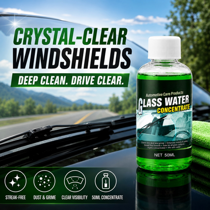🥳2026 HOT SALE💧✨Glass Concentrate – 10ml makes 1L, cuts bugs & grime, streak-free.🚗💪