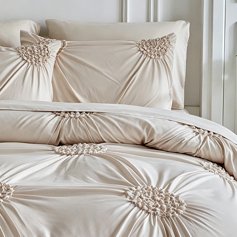 🏨 5-Star Hotel Look at Home– Elegant Pinch Pleat Duvet Cover🚚 Free Shipping