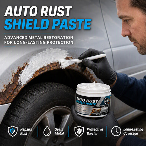 Car Metal Rust Repair Paste+Brush