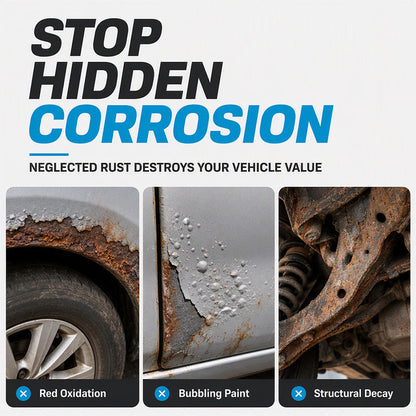 Car Metal Rust Repair Paste+Brush