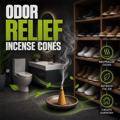 🥳HOT SALE🥳💞10K+ SOLD! Incense Cones! Neutralizes odors, slow burn & 35 cones. Fresh home – grab yours! ✅