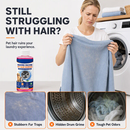 🐾 Washing Machine Cleaner | Pet-Hair Laundry Care