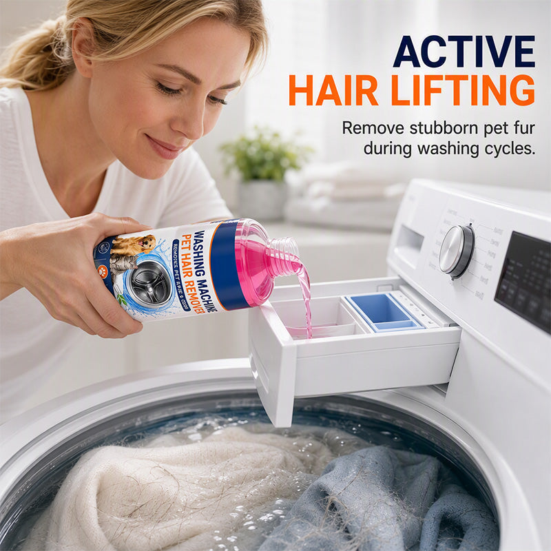 🐾 Washing Machine Cleaner | Pet-Hair Laundry Care