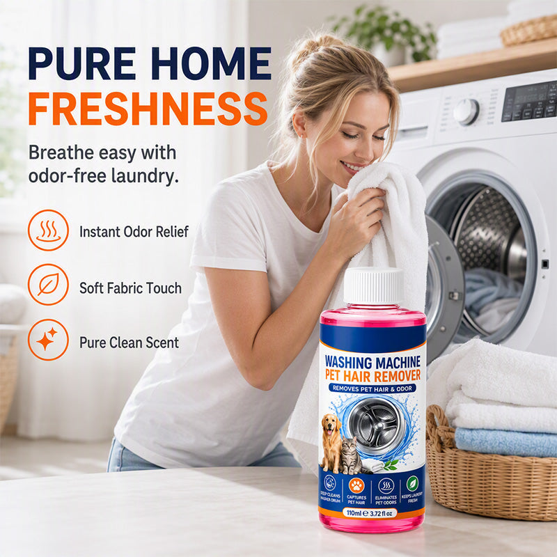🐾 Washing Machine Cleaner | Pet-Hair Laundry Care