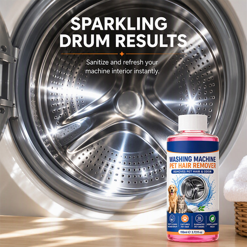 🐾 Washing Machine Cleaner | Pet-Hair Laundry Care