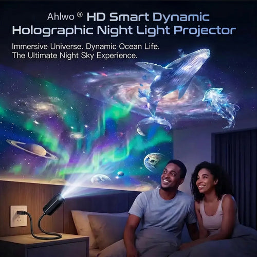 🔥LAST DAY 70% OFF💖🔥Night Light Projector 🔥- Smart Holographic Star Projector